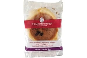 GRANDMOTHER'S BAKE SHOPPE INC. Grandmother's Bake Shoppe Raisin Butter Tarts, 120g/4.2 oz., 1 Tart (Imported from Canada)
