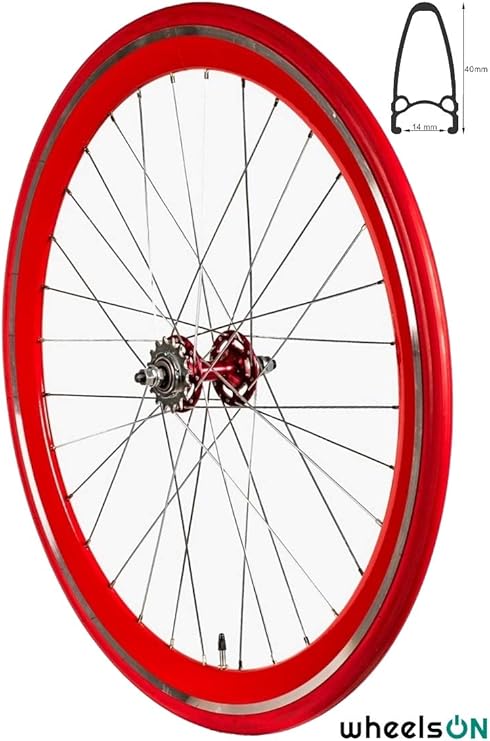 700c flip flop rear wheel