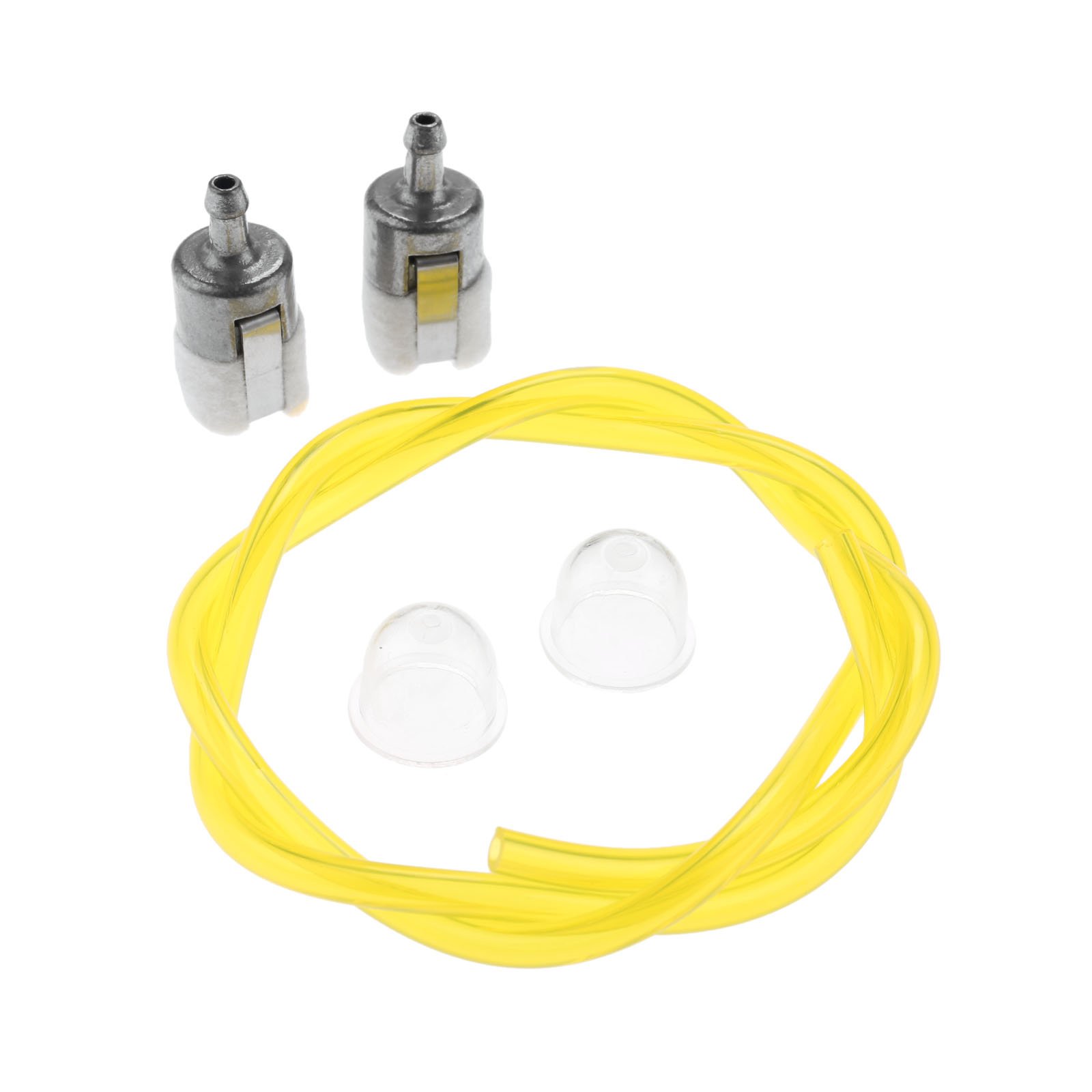 Mtsooning Fuel Line Kit with Primer Bulb & Fuel Filter,Replacement for GX22 GX25 GX31 GX35,Fits Rototiller String Trimmer Brush Cutter