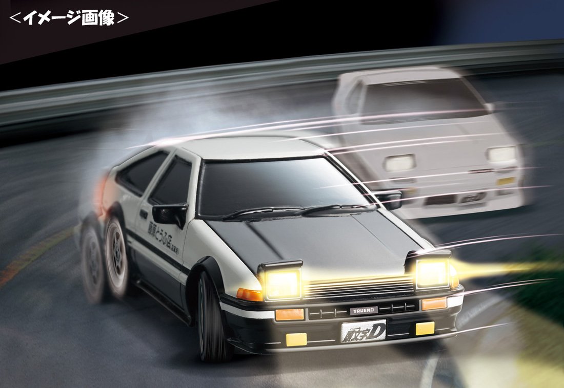 ドリフトパッケージナノ 爆音閃光セット トヨタ スプリンタートレノ 卓抜 Ae86 Ver プロジェクトd 頭文字d B01lyz7jed
