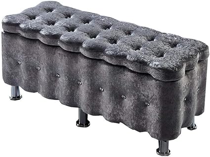 Hocker, Aufbewahrungshocker Fußschemel Klappbare Aufbewahrung Brust