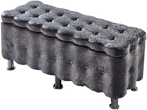 Hocker, Aufbewahrungshocker Fußschemel Klappbare Aufbewahrung Brust