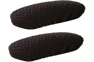 Leefasy 1 Pair Office Chair Armrest Covers Armchair Arm Covers for Home Office Elbow Support Cushion Covers Desk Chair Arm Pa