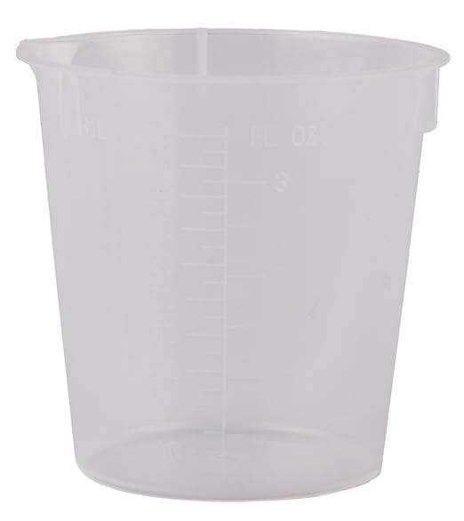 Consolidated Plastics 45376 Disposable Beaker, Polypropylene, 100 mL, 100 Piece