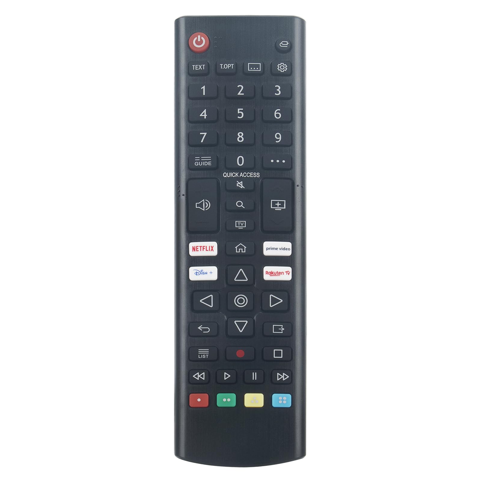 AKB76040301 Replace Remote Control fit for LG TV 32LQ63006LA 32LQ630B6LA 43UQ70006LB 43UQ75006LF 50UQ75003LF 50UQ75009LF 55UQ75003LF 27TQ625S 28LQ515S 28TQ525S 28LQ525S NANO90P