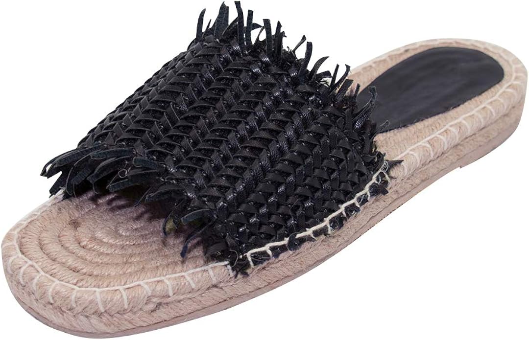 woven open toe sandals