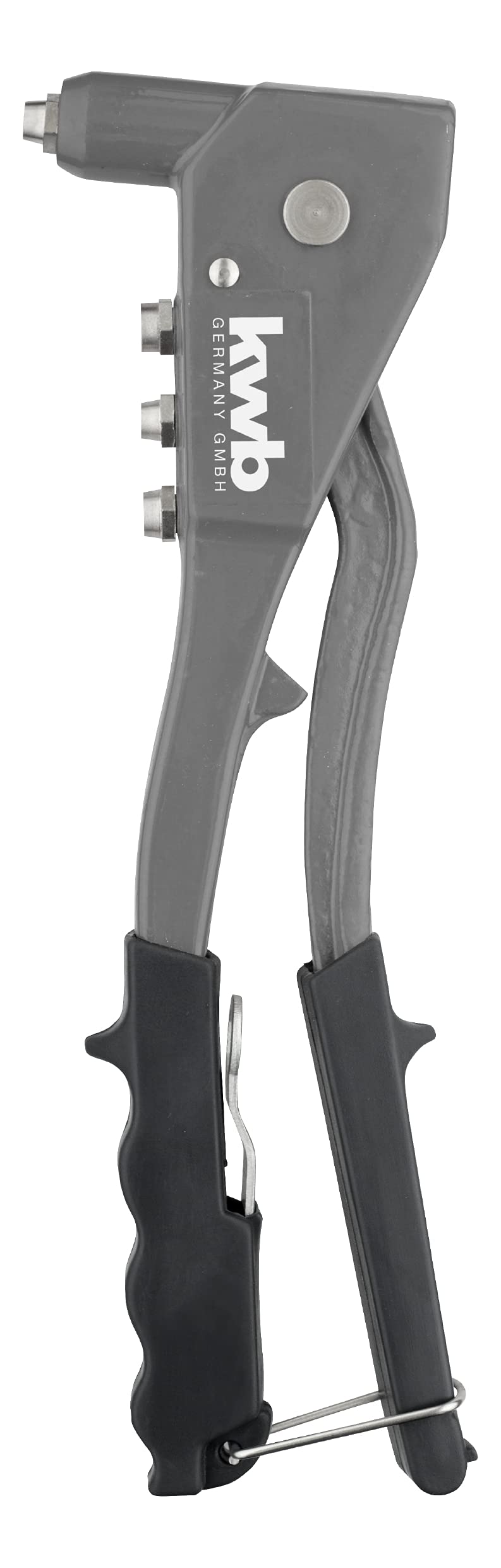 Kwb Profi Blind Rivet Pliers / Pop Rivet Pliers with Handle Protection, Heavy Duty, f. Blind Rivets Made of Aluminium and Copper Up to 4.8 mm Shank / Other Materials Up to 4 mm