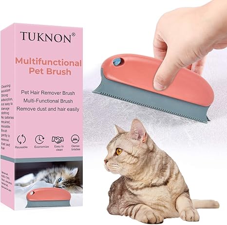 Tuknon Brosse Anti Poils Animaux Chat Chien Brosse Poil Chien Et Chat Brosse Poils Animaux Brosse Reutilisable Lavable De Solvant De Cheveux D Animal Familier Pour Le Tapis Vetx Le Sofa Amazon Fr Animalerie