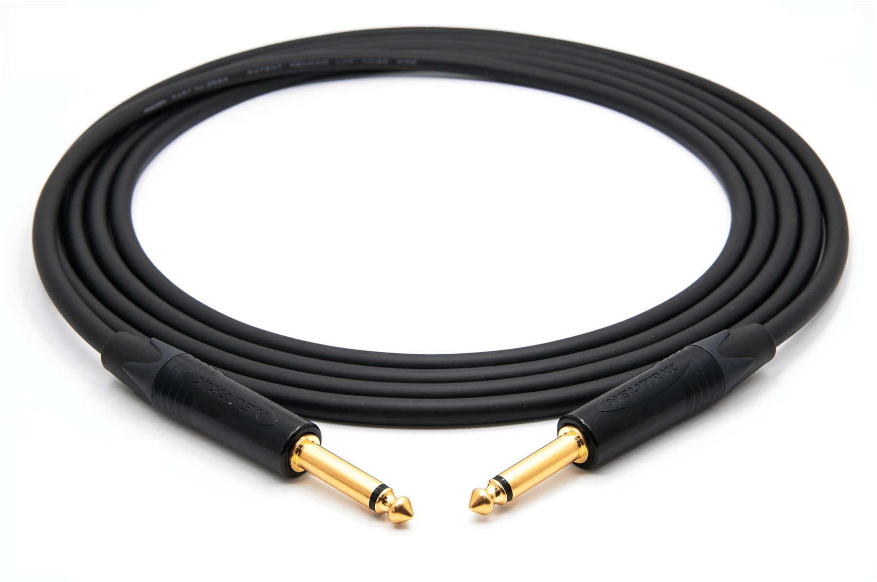 enoaudio Mogami 2524 Instrument Cable | Neutrik 6.3mm TS – 6.3mm TS | HiFi - 0.5 m