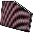 K&N Engine Air Filter: Increase Power & Acceleration, Washable, Premium, Replacement Car Air Filter: Compatible with 2004-2011 BMW (635d, 520d, 535d), 33-2943