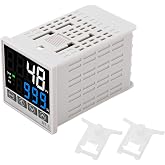 PID Temperature Controller Kit Intelligent Automatic Temperature Control Digital Display AC100‑240V (48 X 48mm)