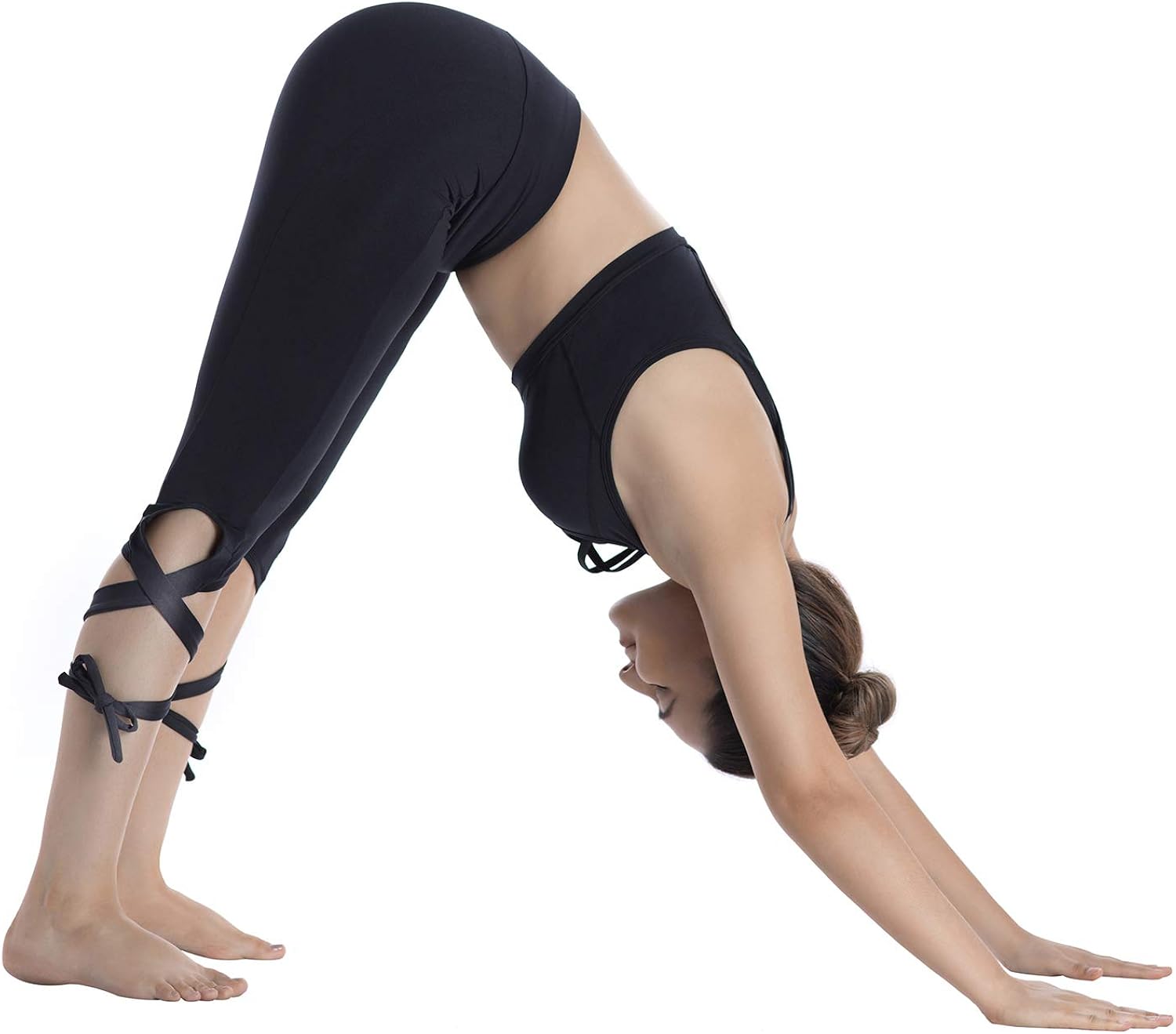 tie up yoga leggings