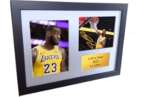 Lebron James - LA Lakers - 12x8 A4 Autographed Photo Photograph Signed Picture Frame Gift Basketball