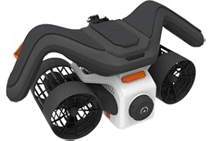 LEFEET C1 Water Scooter Dual Motors: Max 60min Battery Life with Camera Mount IPX8 100FT Waterproof for Water Sports, Swimming Pool Scuba, Diving for Kids/Adults