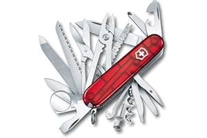 Victorinox Swiss Army Canada - Sports Unisex Swiss Champ Ruby Trans Multi Tool One Size (53506)