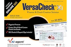 VersaCheck X1 Gold 2026 (Download) + VersaCheck ONLINE Gold 1yr Sub Bundle [PC Download]