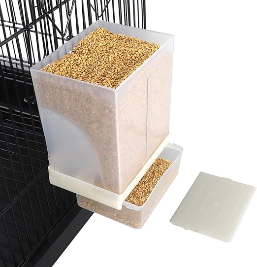 bird cage feeder no mess