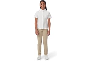 French Toast Girls' Short Sleeve Oxford Shirt