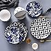 Wisenvoy Dinnerware Sets Plates and Bowls Sets Ceramic Dish Set Plate Set Stoneware Dinnerware Set Dishes Set for 4