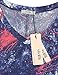 Tunics for Women,Vivilli Ladies Classic Swing Flare Mini Dress Deep Blue Large