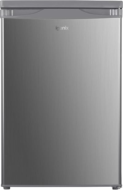 Igenix IG355X Freestanding Under Counter Freezer 91 Litre 55 cm Inox