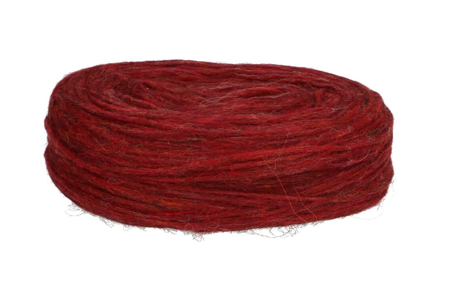 Álafoss Yarn, Wool, 1427 Dark Red, 300 m