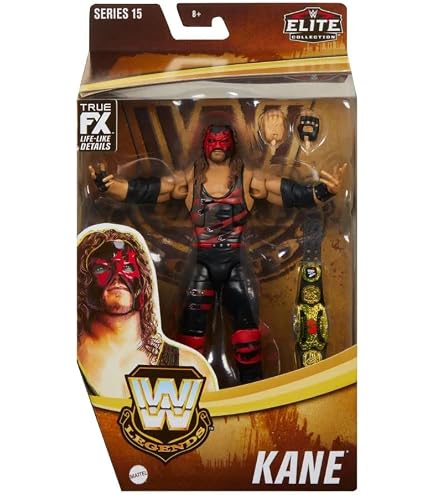 WWE Elite Legends Collection – Action Figure Big Van Vader – Figura Da Collezione Da 7 Pollici Con Casco, Maschera E Testa Alternativa - 4