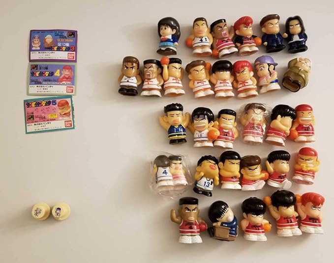Amazon 7 スラムダンク Slam Dunk フィギュア スタンプ ソフビ コレクション セミコンプ 31 桜木 三井 清田 牧 流川 宮城 赤木 晴子 安西先生 フィギュア ドール 通販