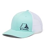 Columbia Youth Unisex Snap Back, Spray/White/Smiley