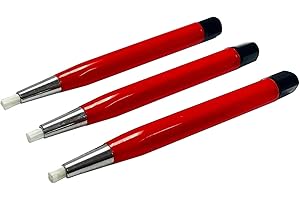 MNIXY Fiberglass Scratch Brush Pen - 3 Pack - Jewelry, Watch, Coin Cleaning, Electronic applications, Removing rust and corrosion