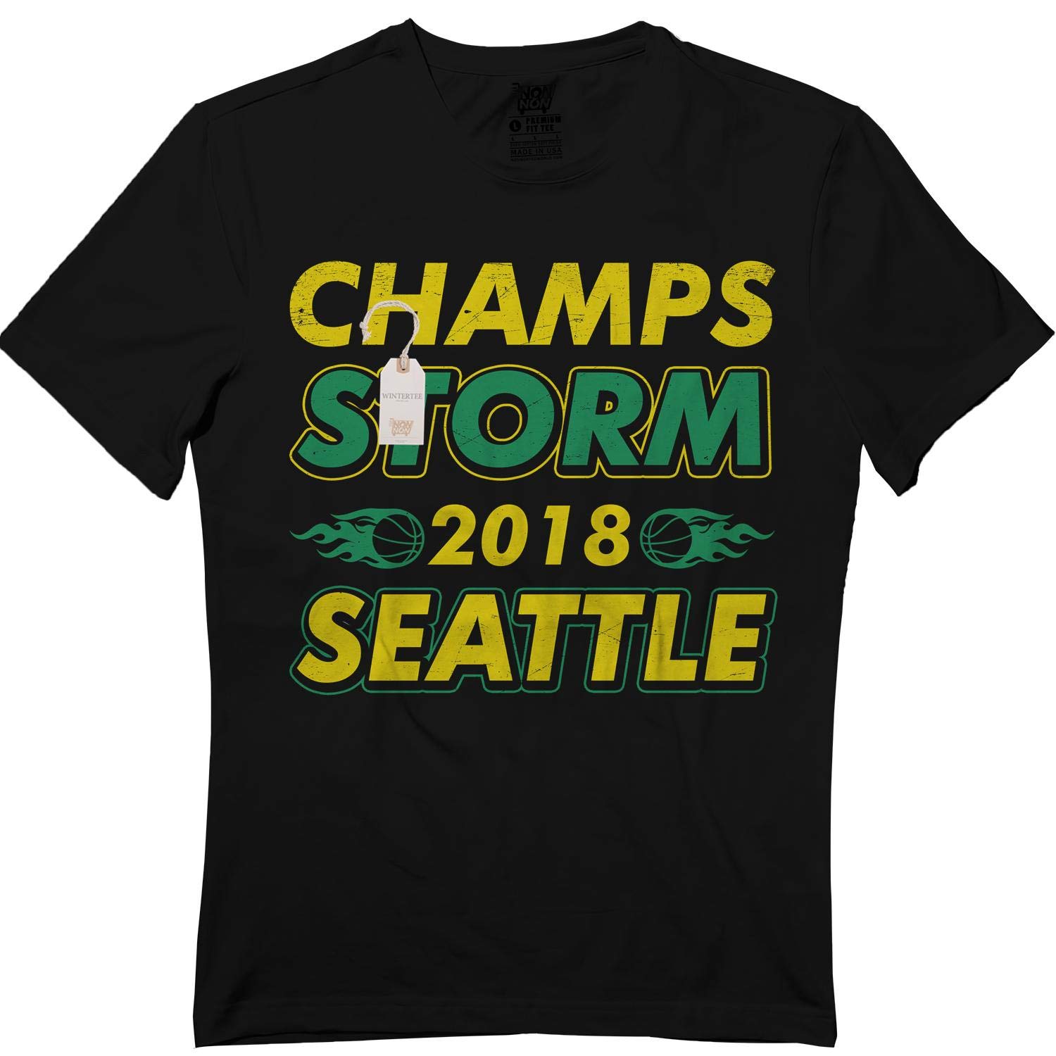 Storm Champs Seattle Shirts 2018 Final Basketball T Shirt Minaze
