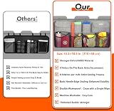SURDOCA Hanging Car Boot Organiser XL Grey 600D Oxford Storage Bag view 4
