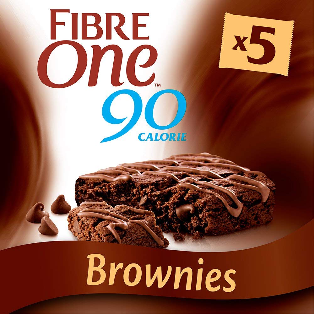 Fibre One 90 Calorie Chocolate Fudge Brownie Bars 5x24g Amazon.co.uk