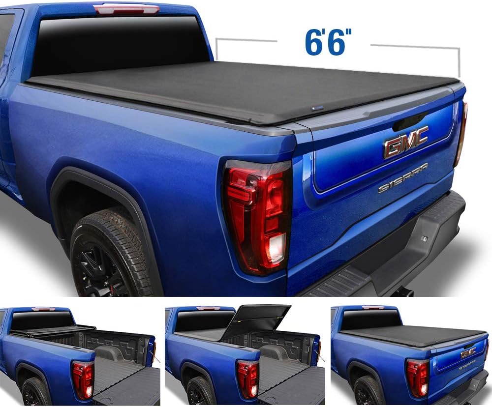 Amazon Com Tyger Auto T3 Soft Tri Fold Truck Bed Tonneau Cover For 2019 2020 Chevy Silverado Gmc Sierra 1500 New Body Style Fleetside 6 6 Bed Tg Bc3c1054 Automotive