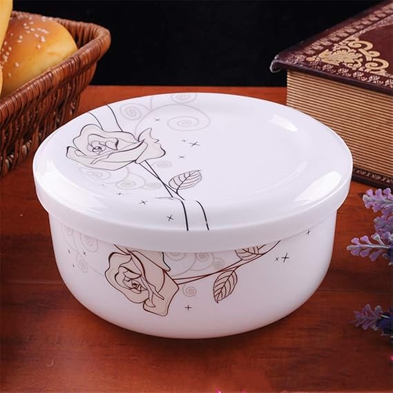 Horno de microondas para el tazš®n de cerš¢mica con tapa Tazš®n de ...