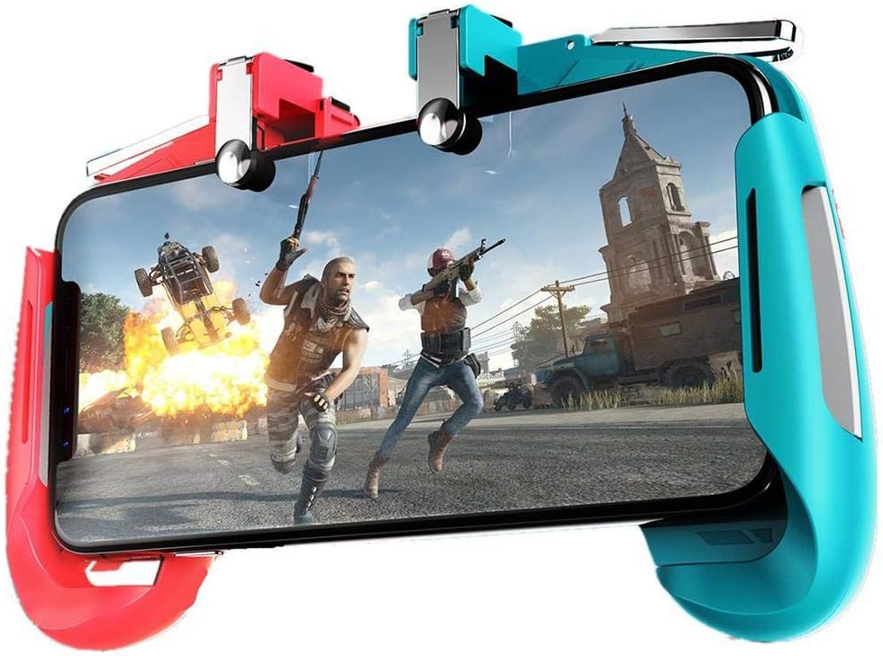 cokil Mobile Phone Gamepad Handle Joystick Trigger Controller for PUBG Game Remotes