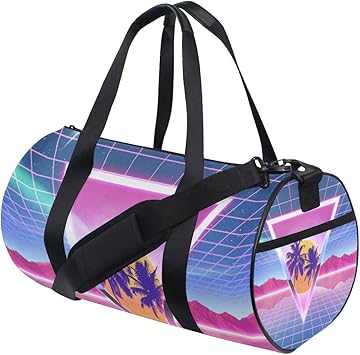 retro gym bag