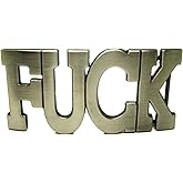 MASOP Personalized Letter Funny Casual Boys Girls Metal Belt Buckles Accessories Y2k Western Belt Buckles for Men Women