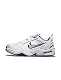 Nike Men's Air Monarch Iv Sneaker, White/Metallic