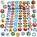 Joyin Toy 600 Pieces Assorted Christmas Sticker Rolls; Christmas Scrapbook Stickers Self Adhesive Shapes for Christmas Craft Supplies, Party Favors, Stocking Stuffers, School Classroom Prizes.