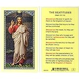 WJ Hirten StealStreet SS-Wjh-E24-708 The Beatitudes Clear Holy Cards