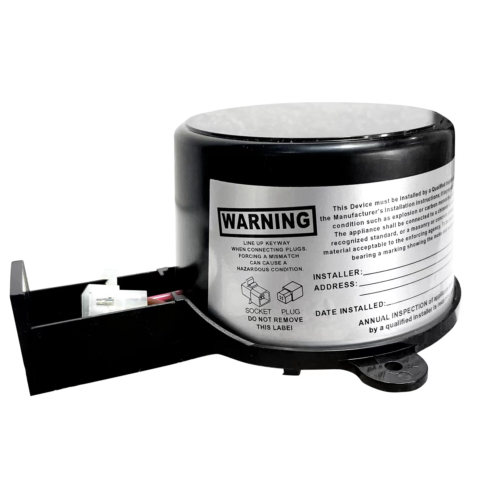 GVD-RAM PL Vent Damper Motor – Direct Replacement For Field Controls 46491600 & 381-800-476, Fits GVD-5, GVD-6, GVD-4PL To GVD-12PL