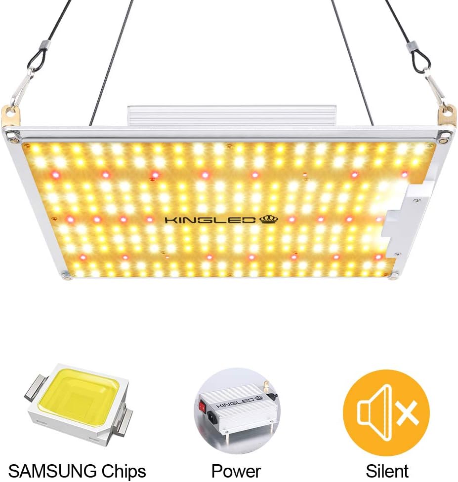 King Plus UL Series 1000W LED Grow Light Full Spectrum Plants Lights for Indoor Veg and Flower Growing Lamp(224 Samsung LED Chips)