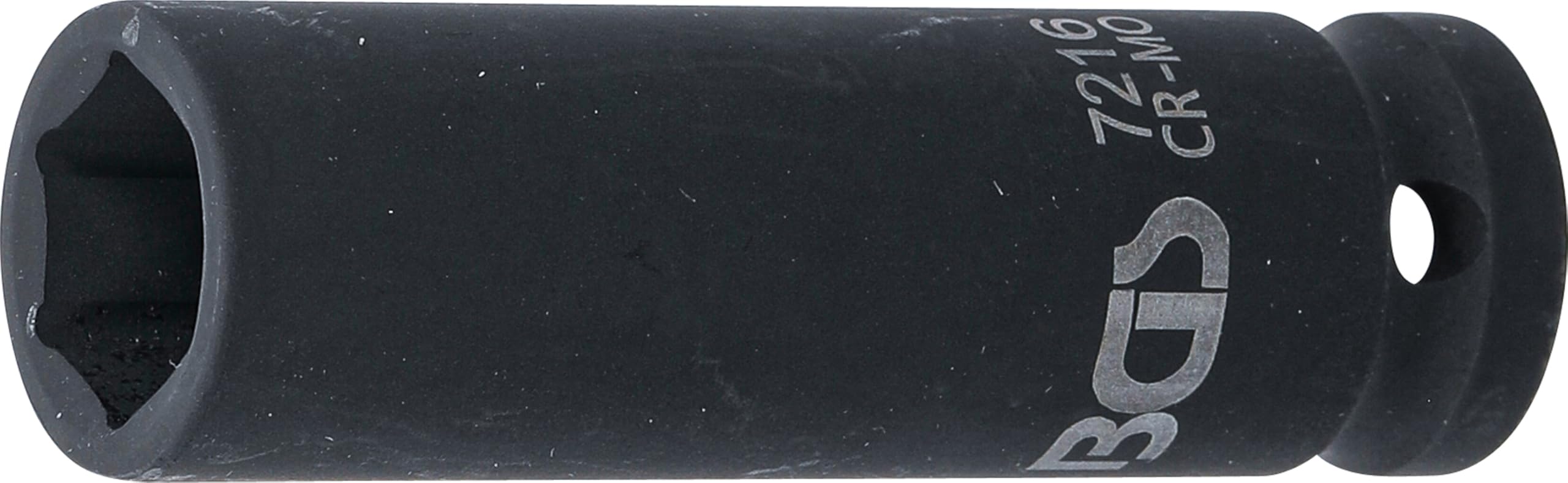 BGS 7216 | Impact Socket Hexagon, deep | 12.5 mm (1/2") Drive | 16 mm