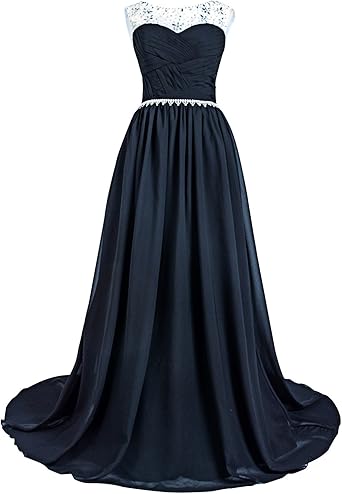 chiffon prom dresses 2018