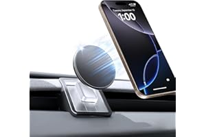 ANKEWAY Phone Mount for Tesla Model 3 Highland Model Y Juniper 2026, Magnetic Phone Holder for Tesla Model 3 Model Y Accessories 2025, Easy Installation for MagSafe, Compatible with iPhone 17 16 15 14 13 12