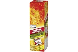 Slim Jim Monster Meat Sticks, High Protein Snack, Individually Wrapped Snacks, No Artificial Flavours, Lunchbox Ready, 989g (
