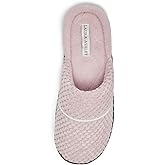 Laura Ashley Ladies Spa Rugged Slippers With Memory Foam Insole
