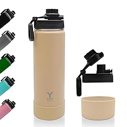 Y TOP 24 oz Insulated Stainless Steel Water Bottle