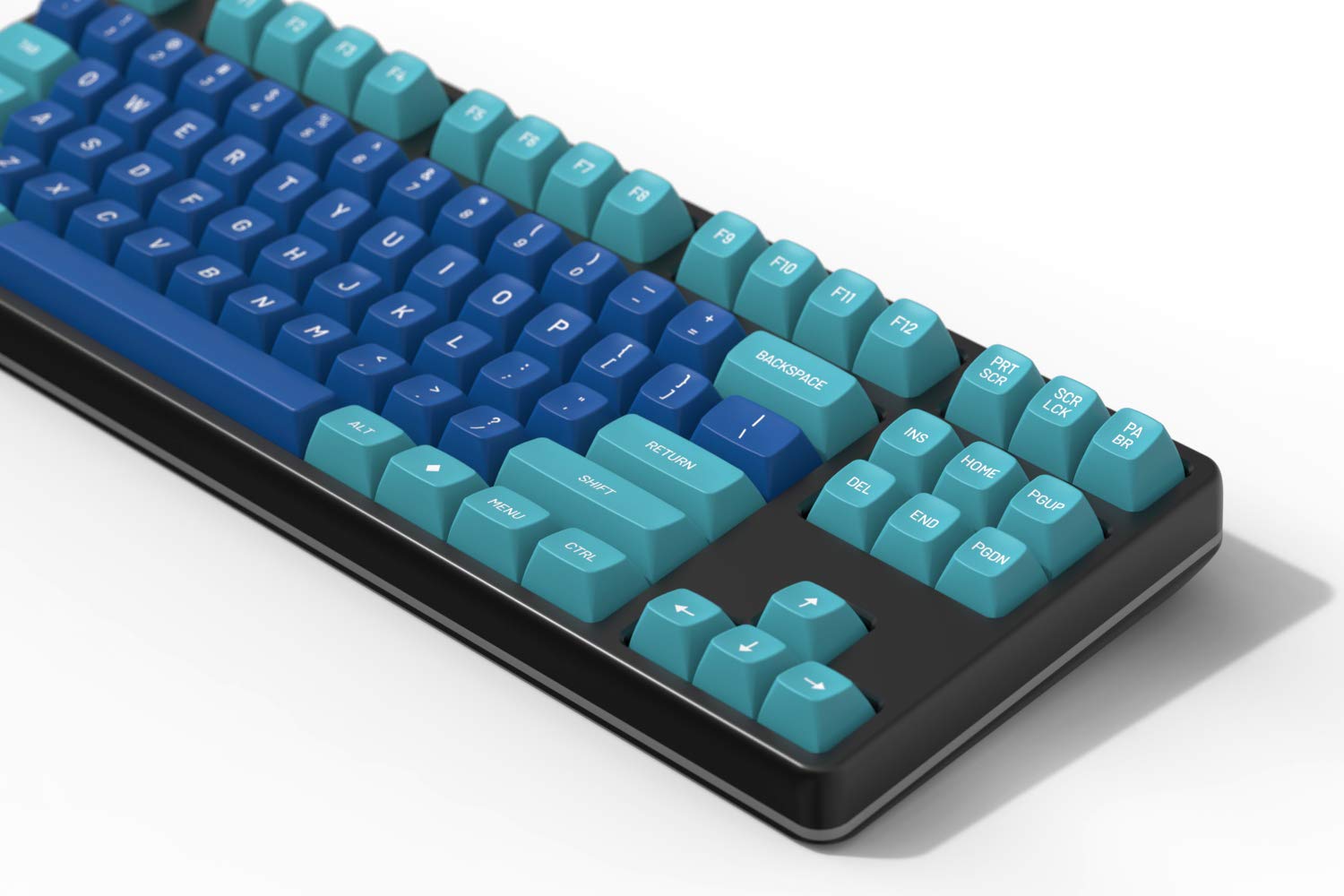DROP MT3 Dasher Keycap Set, ABS Hi-Profile Keycaps, Doubleshot Legends, MX Style Covers Fullsize, Tenkeyless, Winkeyless, 60%, 65%, and 75% Keyboards (Base Kit)